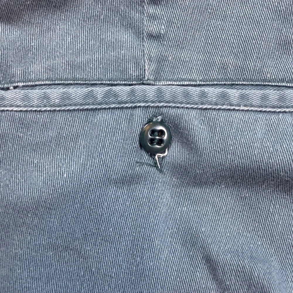 Vintage LL Bean Mens 34x32 Chino Pants Sage Green Straight Leg Made in USA - Picture 2 of 10